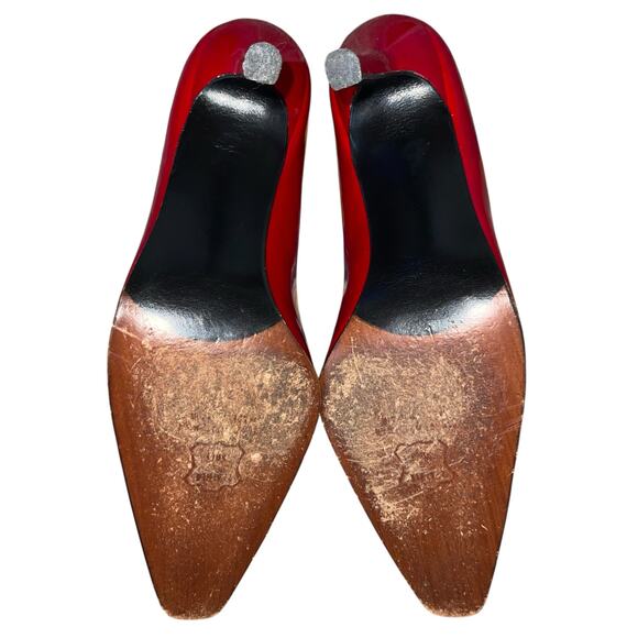 Stuart Weitzman Heels Candy Apple Pumps Vintage - Picture 7 of 9